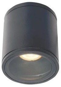 Φωτιστικό Οροφής GU10 50W IP65 Pro Eurolamp-145-25033-Ανθρακί 145-25033