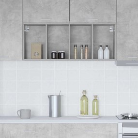 vidaXL Κρεμαστό ντουλάπι Σκυρόδεμα Γκρι 40 x 29,5 x 100 εκ.