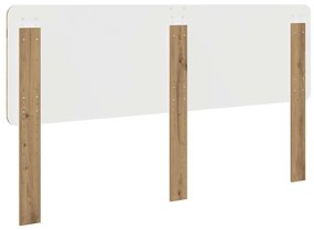 vidaXL Κεφαλάρι με κεφαλάρι Artisan Oak 200 cm Επεξεργασμένο ξύλο