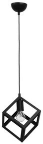 Φωτιστικό Οροφής Kyvos 1/L Black 34-0053 Heronia Metal