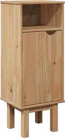 vidaXL Ντουλάπι Μπάνιου OTTA 35x30x90 εκ. Μασίφ Ξύλο Πεύκου