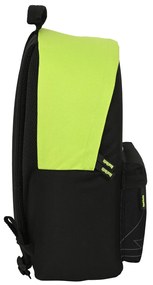 Σχολική Τσάντα Real Betis Balompié   31 x 41 x 16 cm Μαύρο γκράφιτι