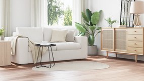 vidaXL Χαλί 'HUARTE' Κοντό πέλος Μαλακό και Πλενόμενο Άμμου 120x170 εκ.
