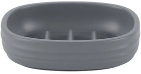 Σαπουνοθήκη Ριγέ 845248 11,8x9,3x3cm Grey Ankor Πολυέστερ