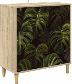 vidaXL Πλαϊνό γραφείο ELBURG Sonoma 69 x 33 x 75 εκ.