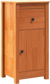 vidaXL Πλαϊνό γραφείο Κερωτό καφέ 39 x 34,5 x 80 εκ