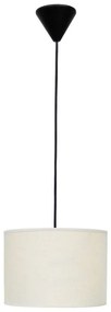 Φωτιστικό Οροφής 14-0142 1/Ε27 Με Αμπαζούρ Φ20x100cm ΗΚ-01 White Heronia