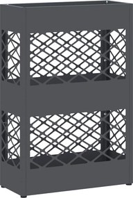 vidaXL Σχέδιο &amp; βάση αποθήκευσης Ανθρακί 28 x 12 x 41 εκ Ατσάλι