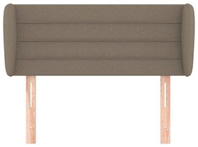 vidaXL Κεφαλάρι με Πτερύγια Taupe 83 x 23 x 78/88 εκ. Υφασμάτινο