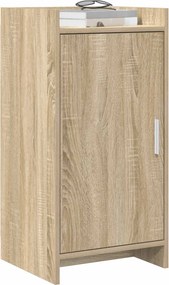 vidaXL Πλαϊνό γραφείο Sonoma Δρυς 40 x 36 x 80 εκ Επεξεργασμένο Ξύλο