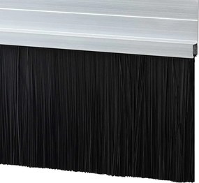 vidaXL Αυτοκόλλητες σφραγίδες πόρτας 6 pcs Ασημί 100 cm
