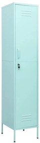 vidaXL Φοριαμός Χρώμα Μέντα 35 x 46 x 180 εκ. από Ατσάλι