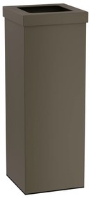 Καλάθι Απορριμμάτων Γραφείου 30lt Ανοξείδωτο Matt Light Bronze Pam &amp; Co 20x20x60εκ. 202060-963