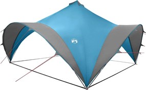 vidaXL Σκηνή Πάρτυ Μπλε 500 x 500 x 350 εκ. Πολυεστέρας και Χάλυβας