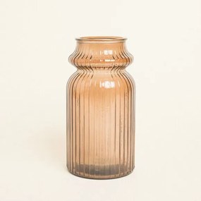 Beauty Home Γυάλινο Βάζο Ίριδα 28 CM