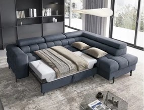 Γωνιακός καναπές Ferucce-Mple Skouro-Δεξιά