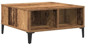 vidaXL Τραπεζάκι σαλονιού Παλαιό ξύλο 60 x 60 x 30 cm