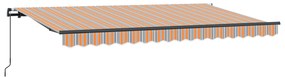 vidaXL Σκηνίτσα Αναδιπλούμενη Πολύχρωμο 400 x 200 cm