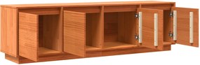 vidaXL Ντουλάπι TV 156 x 37 x 45 εκ Καφέ Επεξεργασμένο Ξύλο