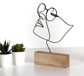 Διακοσμητικό Χώρου Μαύρο M 17x31x3,5