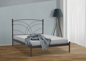 ΙΩΝΑΣ Μεταλλικό Κρεβάτι 150x190 Στρώμα  Με Επιλογές Χρωμάτων