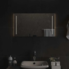 vidaXL Καθρέφτης Μπάνιου με LED 70x40 εκ.