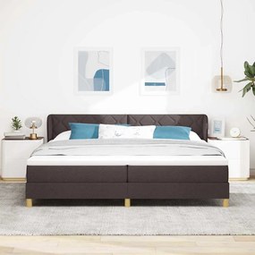 vidaXL Κρεβάτι με Ελατήρια και Στρώμα Κρεμ 90x200 εκ Υφασμα με στρώμα