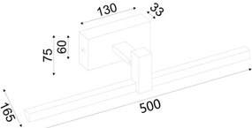 Επιτοίχιο Φωτιστικό LED Mirar-Mauro