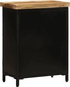 vidaXL Ντουλάπι 55 x 30 x 71 εκ. από Μασίφ Ξύλο Μάνγκο