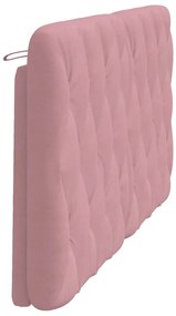 vidaXL Μαξιλάρι για Κεφαλάρι Ροζ 160 εκ. Βελούδο