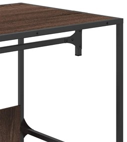 vidaXL Ντουλάπα Καφέ Δρυς 90x50x180 εκ. από Επεξεργασμένο Ξύλο