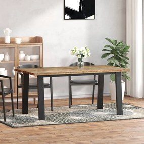 vidaXL Τραπεζαρία 170 x 90 εκ. από Μασίφ Ξύλο Ακακίας