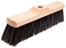 Ξύλινη σκούπα 32074 με συνθετική τρίχα 6cm, 40cm