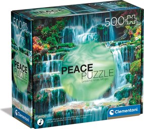 Clementoni Παζλ Peace Puzzles The Flow 500 τμχ