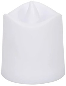 Ρεσώ Χωρίς Φλόγα Ηλεκτρικά LED 12 τεμ. Πολύχρωμα - Λευκό