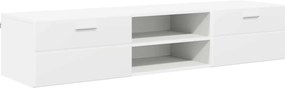 vidaXL Ξύλινο Ντουλάπι Λευκό 150 x 39 x 30 εκ Επεξεργασμένο ξύλο