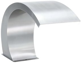 vidaXL Σιντριβάνι Πισίνας με LED 30x60x45 εκ. από Ανοξείδωτο Ατσάλι