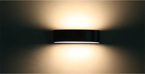 LED Απλίκα Εξωτερικού Χώρου Zip 8W IP65 Ανθεκτικό στην αλμύρα Ανθρακί