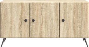 vidaXL Ντουλάπι TV Sonoma Δρυς 99 x 34,5 x 50 εκ. Επεξεργασμένο Ξύλο