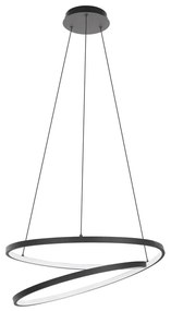 Φωτιστικό Οροφής Ruotale 900472 55x150cm Led Black Eglo