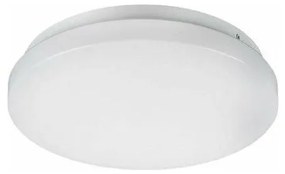 Πλαφονιέρα Οροφής LED 18W 230V 360° 1800lm IP20 Ø310x55mm Στρογγυλή Milky Cover με Διακόπτη Εναλλαγής Χρωμάτων CCT 3σε1 217605 V 217605
