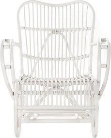 Κουνιστή Καρέκλα DKD Home Decor Λευκό 75 x 85 x 85 cm