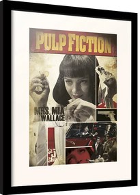 Αφίσα σε κορνίζα Pulp Fiction - Mia