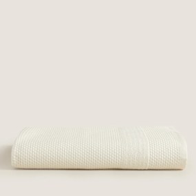 Stewehome Πετσέτα μπάνιου από 100% βαμβάκι Λευκό 45x45 cm