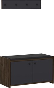 Shoe Cabinet Zen - Anthracite Anthracite
