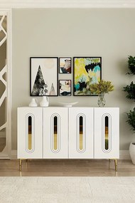 Console Rany 120 - White, Gold White
Gold