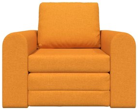 vidaXL Κρεβάτι καναπές Σκούρο κίτρινο 98 x 71 x 83 εκ. ύφασμα