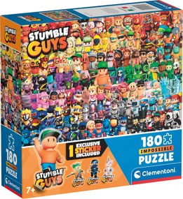 Clementoni Παιδικό Παζλ Supercolor Impossible Stumble Guys 180 τμχ