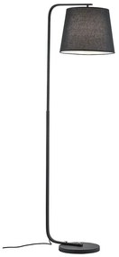 Φωτιστικό Δαπέδου Cobbe 4175000 Black Viokef Metal, Fabric