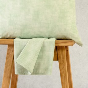 Σεντόνι King Size Με Λάστιχο + Μαξιλαροθήκες (Σετ) Melinen Ultra Line Mini Gianna Grey/Aqua